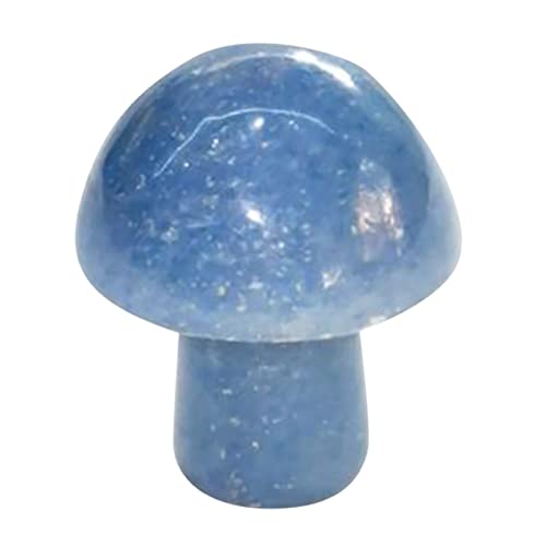 GNGR Kristall Achate Halbedelsteine Mini Kleine Pilz Kristallform Heilkristall Natürlicher Edelstein Polierter Liebesedelstein Amethyst Blumentopf Aquarium Dekorativer Ordner Teiler (C, One Size) von GNGR