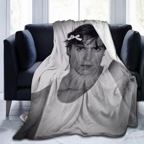 GNHFNM Nicholas Alexander Chavez Fleece-Decken – weiche, leichte Decke, Anti-Pilling-Flanell-Überwurf, 4 Größen von GNHFNM