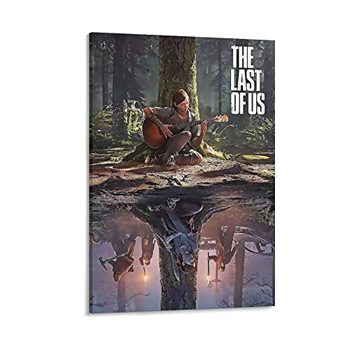 GNKIO Game Anime Poster The Last of Us Ellie Leinwand Kunst Poster und Wand Kunst Bild Druck Moderne Familie Schlafzimmer Dekor Poster 24x36inch(60x90cm) von GNKIO