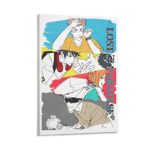 GNKIO Jujutsu Kaisen Anime Leinwand Kunst Poster und Wand Kunst Bild Druck Moderne Familie Schlafzimmer Dekor Poster 12x18inch(30x45cm) von GNKIO