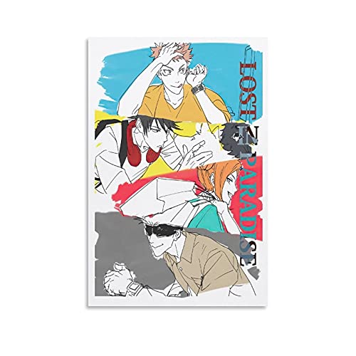GNKIO Jujutsu Kaisen Anime Poster Dekorative Malerei Leinwand Wandkunst Wohnzimmer Poster Schlafzimmer Malerei 16x24inch(40x60cm) von GNKIO