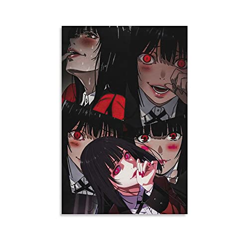 GNKIO Kakegurui Jabami Yumeko Anime Poster 1 Poster Dekorative Malerei Leinwand Wandkunst Wohnzimmer Poster Schlafzimmer Malerei 08x12inch(20x30cm) von GNKIO