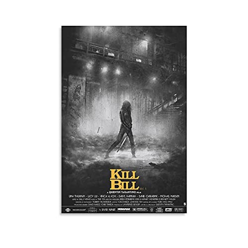 GNKIO Kill Bill Quentin Tarantino Violence Aesthetics Movie Poster 8 (1) Leinwand Kunst Poster und Wand Kunst Bild Druck Moderne Familie Schlafzimmer Dekor Poster 16x24inch(40x60cm) von GNKIO