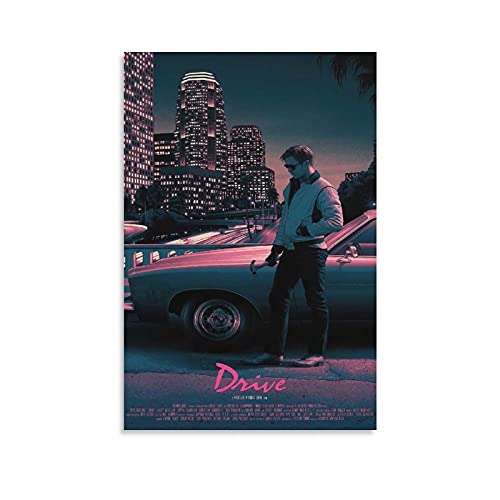 GNKIO Movie Drive Poster 4 Poster Dekorative Malerei Leinwand Wandkunst Wohnzimmer Poster Schlafzimmer Malerei 24x36inch(60x90cm) von GNKIO