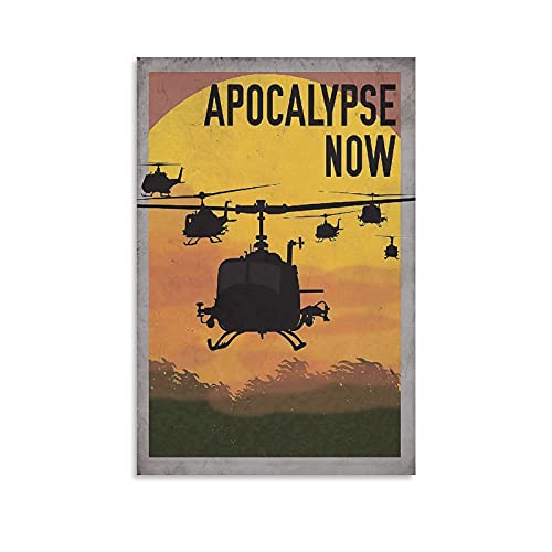 GNKIO Movie Poster Apocalypse Now Poster Dekorative Malerei Leinwand Wandkunst Wohnzimmer Poster Schlafzimmer Malerei 08x12inch(20x30cm) von GNKIO