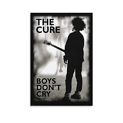 GNKIO Music Boys Dont Cry The Cure Leinwand Kunst Poster und Wand Kunst Bild Druck Moderne Familie Schlafzimmer Dekor Poster 08x12inch(20x30cm) von GNKIO