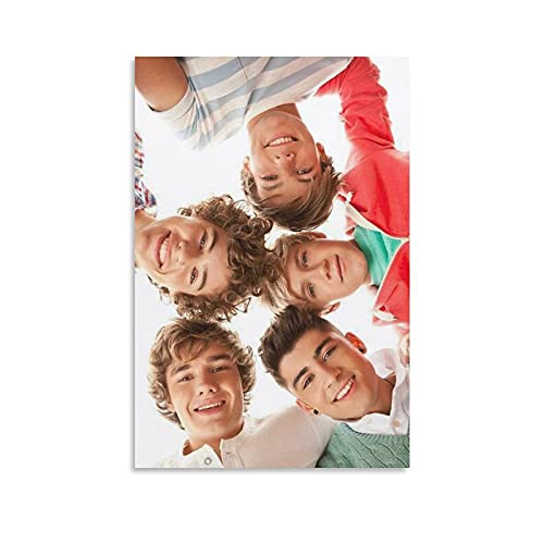 GNKIO One Direction Members (2) Leinwand Kunst Poster und Wand Kunst Bild Druck Moderne Familie Schlafzimmer Dekor Poster 12x18inch(30x45cm) von GNKIO