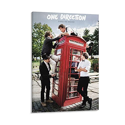GNKIO One Direction Take Me Home (2) Leinwand Kunst Poster und Wand Kunst Bild Druck Moderne Familie Schlafzimmer Dekor Poster 08x12inch(20x30cm) von GNKIO