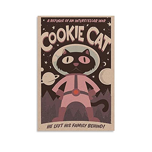 GNKIO Steven Universe Cookie Cat Poster Poster Dekorative Malerei Leinwand Wandkunst Wohnzimmer Poster Schlafzimmer Malerei 20x30inch(50x75cm) von GNKIO