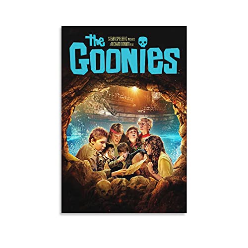 GNKIO The Goonies Movie Poster American Adventure Comedy Film The 80s Classic Film 7 Leinwand Kunst Poster und Wand Kunst Bild Druck Moderne Familie Schlafzimmer Dekor Poster 20x30inch(50x75cm) von GNKIO