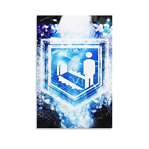 The Game Icon Perks Quick Revive Abstract Zombies World (1) Leinwand Kunst Poster und Wand Kunst Bild Druck Moderne Familie Schlafzimmer Dekor Poster 12x18inch(30x45cm) von GNKIO