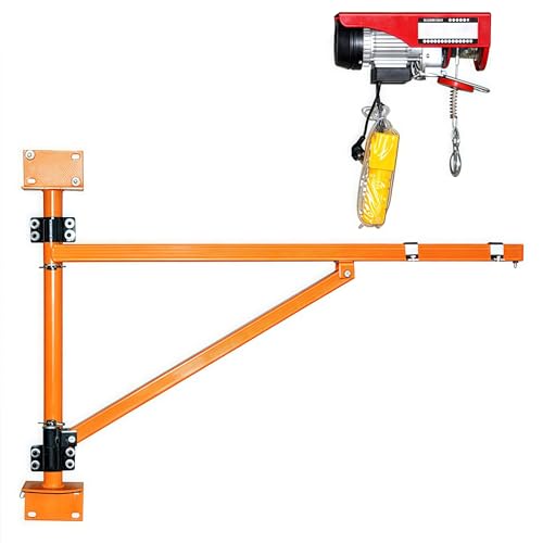 220 V elektrische Hebevorrichtung Kleiner Kran Kleine Hebemaschine Wandbefestigungshalterung Multifunktionale Hebevorrichtung für den Innenbereich(39.3FT) von GNNymphyte