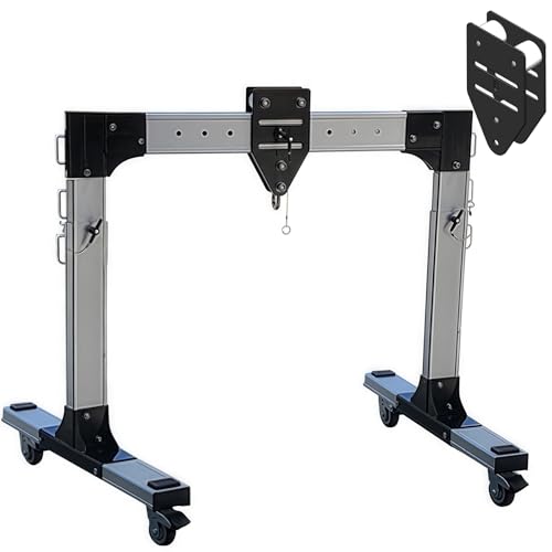 Portalkräne, 2-Säulen-Hebebühne, tragbare Portalkräne, 16,5–23,4 m Länge x 14,9–28,9 m Höhe für Häfen und Eisenbahnbau(0.5T) von GNNymphyte
