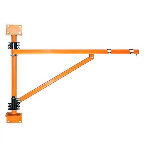 Wandmontierter Auslegerkran, Hebehalterung, elektrischer Gerüstlift, elektrischer Hebehalterung, Ganzstahl, 180-Grad-Drehung(65.6FT) von GNNymphyte