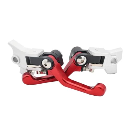 GNOVIATL CNC-Kupplungs-Bremshebelgriff mit SX SXF EXCF XCF XCW XCFW XC 125 150 250 300 350 400 450 500 Motorräder 2014-2022 2023 Modelle(Red Set) von GNOVIATL
