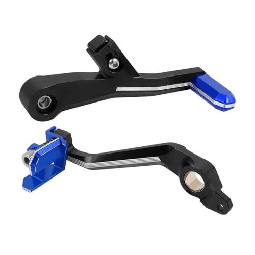 GNOVIATL -Zahnradschaltschalthebel, kompatibel mit R1300GS 2023 2024 und hinterem Fußbremspedalhebel für R1300 GS R1300 GS Motorrad(Blue) von GNOVIATL