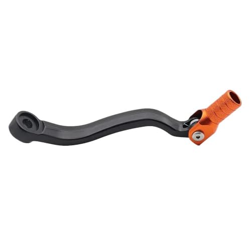 GNOVIATL bearbeitete Aluminium -Zahnradverschiebungshebel kompatibel mit XC XCF SX SXF EXCW EXCF 250 350 450 500 Motorräder passt auch FC Fe FX -Modelle an(Orange) von GNOVIATL