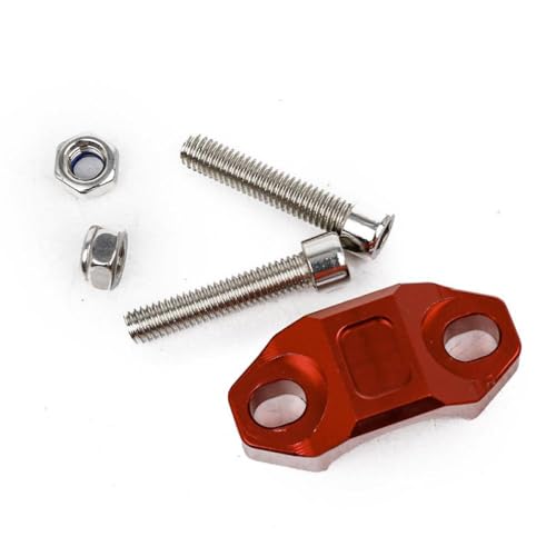 Universal Motorcycle Engine Kill Switch-Taste kompatibel mit YZF WRF EXC XCF CRF 230F 125-530 DIRT BIKES START STOP SWARTE(Fixed seat red) von GNOVIATL