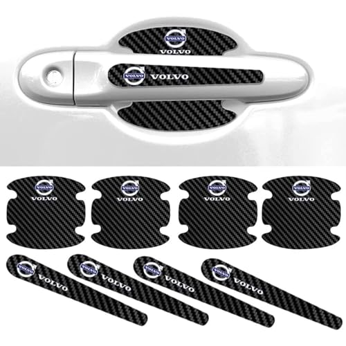 GNTHERF 8 Stück Auto Türgriff Schutzfolie, für Volvo XC60 XC-60 2009-2020 Lackschutz Kratzfeste Schutzfolie Selbtklebende Autofolie Film Griffschalen von GNTHERF
