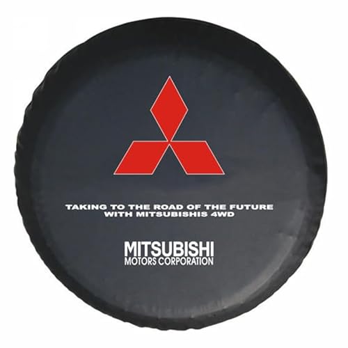 GNTHERF Auto Ersatzradabdeckung, für Mitsubishi Shogun 2014-2019 Wasserdicht Staubdicht elastische Radabdeckung Schutzhülle Die Außendekoration Zubehör,B 15in von GNTHERF