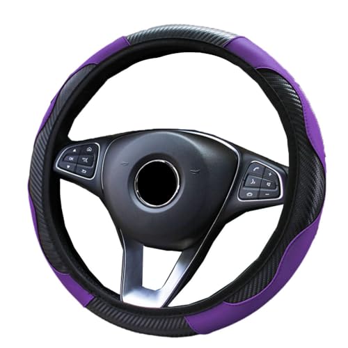 GNTHERF Auto Lenkradbezug, für Dodge RAM 1500 2019-2024 Anti-Rutsch Atmungsaktiv Komfortabel Haltbarkeit lenkradschoner Zubehör den Autoinnenraum,C von GNTHERF
