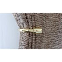 Vorhang Halten Rücken - Glänzend Gold 150mm | Packung Mit 2 Vorhang Halten Rücken - Glänzend Gold 150mm | Packung Mit 2 von GNTSDecor