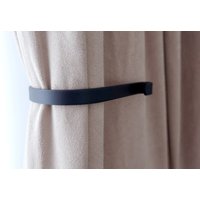 Vorhang Halten Rücken - Schwarz 170mm | Packung Mit 2 von GNTSDecor