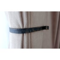 Vorhang Halten Rücken - Vintage Schwarz 170mm | Packung Mit 2 von GNTSDecor