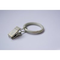 Weinlese Weiß Ø40mm Vorhang Clips | Packung Mit 10 Weinlese Weiß Ø40mm Vorhang Clips | Packung Mit 10 von GNTSDecor