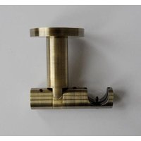 stangenhalterung - Moderne Deckenhalterung Einzel Antikes Gold Ø19mm | 1 Pack von GNTSDecor