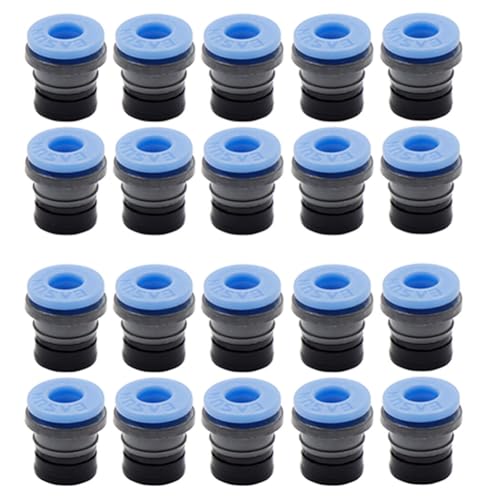 GNURBDILFO 20 Stück Eingebettete Spannzangenclips Bowden-Extruderanschluss PTFE- Hotend Pneumatischer Anschluss Ventilkopf für 2.4 GNURBDILFO 20 Stück Eingebettete Spannzangenclips Bowden-Extruderanschluss PTFE- Hotend Pneumatischer Anschluss Ventilkopf für 2.4 von GNURBDILFO