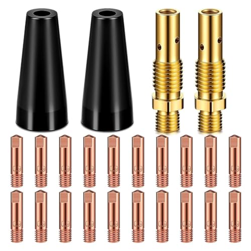 GNURBDILFO 24-Teiliges Flussmittelkern-Set für Gaslose Düsenspitzen, KP1939-1, Flussmittelkern-Schweißgerät, Flussmittelschweißgerät, Kontaktspitzen, Gaslose Düsen, Gasdiffusoren GNURBDILFO 24-Teiliges Flussmittelkern-Set für Gaslose Düsenspitzen, KP1939-1, Flussmittelkern-Schweißgerät, Flussmittelschweißgerät, Kontaktspitzen, Gaslose Düsen, Gasdiffusoren von GNURBDILFO