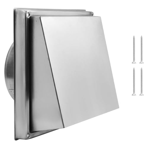 GNURBDILFO 5-Wand-Entlüftungsabdeckung, Edelstahl-Trockner-Entlüftungsabdeckung, Wände, Außen-Trockner-Abluftabdeckung, 120 Mm/4,75 Durchmesser GNURBDILFO 5-Wand-Entlüftungsabdeckung, Edelstahl-Trockner-Entlüftungsabdeckung, Wände, Außen-Trockner-Abluftabdeckung, 120 Mm/4,75 Durchmesser von GNURBDILFO