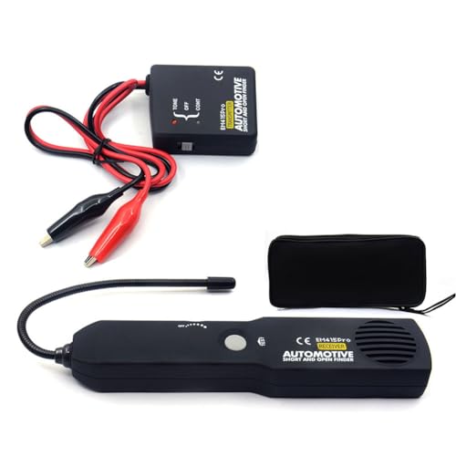 GNURBDILFO EM415Pro Kfz-Elektrik-Unterbrechungs- und Kurzschlusssucher, Stromkreistester, DC 6-42 V, Autoreparatur, Kabel, Stromkreis-Draht-Tracker von GNURBDILFO
