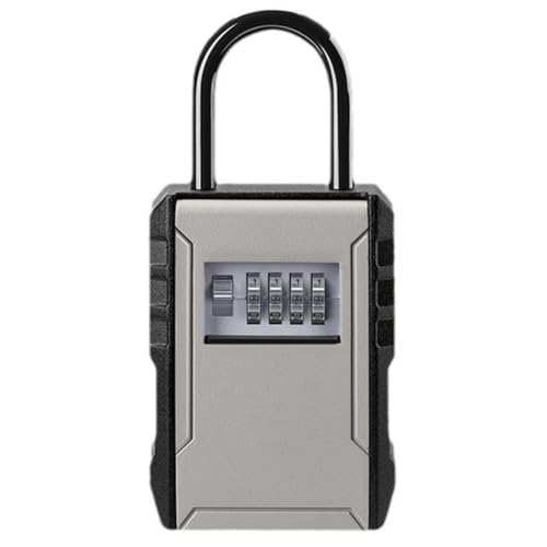 GNURBDILFO Großraum-Design Passwort-Schlüsselkasten Autoschlüssel Safe für Zuhause Wohnung Lockbox Kostenlose Installation Mobile von GNURBDILFO