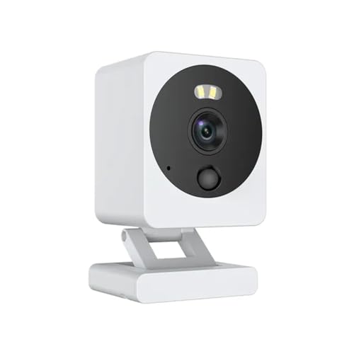 GNURBDILFO Mini-Überwachungskamera für Den Außenbereich mit Tuya-WLAN, 5 MP, HD, Bewegungserkennung, Farb-Nachtsicht, CCTV-Kamera, Wasserdicht, EU Stecker von GNURBDILFO