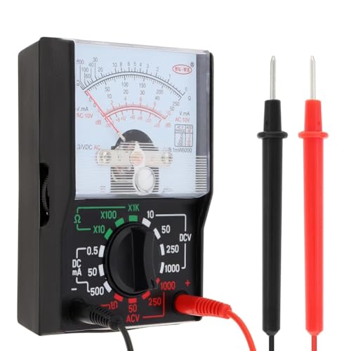 GNURBDILFO Multimeter, Volt 1000 V Voltmeter Ampere Volt Ohm Spannungstester Messgerät mit Messleitungen und Batterie im Lieferumfang Enthalten GNURBDILFO Multimeter, Volt 1000 V Voltmeter Ampere Volt Ohm Spannungstester Messgerät mit Messleitungen und Batterie im Lieferumfang Enthalten von GNURBDILFO
