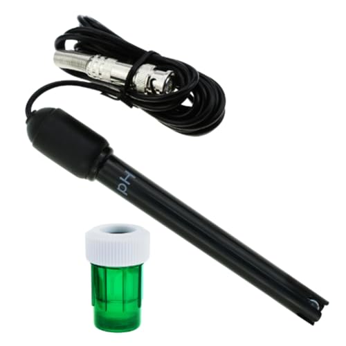 GNURBDILFO PH-Elektrodensensorsonde, Wasseranalysator, Wassertester, PH-Sonde für Aquarium, Hydrokultur-Industrieexperiment, 300 cm Kabel von GNURBDILFO