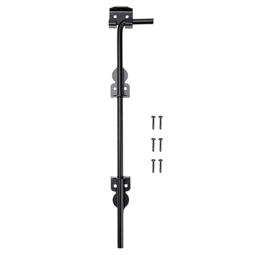 GNURBDILFO Robuster Torriegel, Tragbarer Stockriegel, Türriegel, Türstopper, Hardware für Einzelne Offene Türen, Tore, Holzzäune von GNURBDILFO