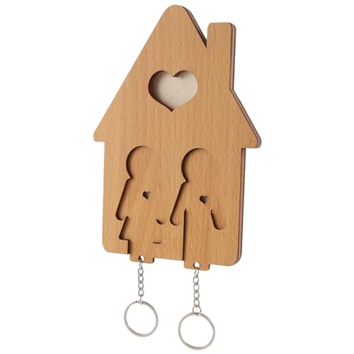 GNURBDILFO Schlüsselhalter Aus Zur Wandmontage, Schlüsselbrett Aus, Schlüsselhalter für die Wand mit Schlüsselhaken für Paare GNURBDILFO Schlüsselhalter Aus Zur Wandmontage, Schlüsselbrett Aus, Schlüsselhalter für die Wand mit Schlüsselhaken für Paare von GNURBDILFO