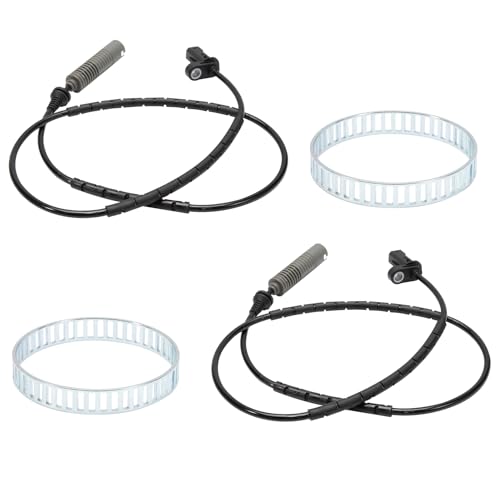 GNXfixt ABS-Raddrehzahlsensor Sensor ABS Ring Sensorring für 1-er E81 E87 3-er E90 E91 E92 33217504521 (Links & Rechts) von GNXFixt