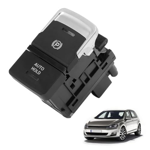 GNXfixt Elektronischer Handbremsschalter für GOLF 7 VII 2012-2020 5G0927225D Elektrischer Parkbremsknopf von GNXFixt