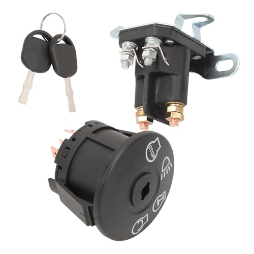 GNXfixt Magnetschalter-Traktor-Zündschloss-Kit für Husqvarna MTD H-n-da Bolens Toro Castelgarden Stiga Murray AYP Briggs Stratton Zündstarter Startschalter mtd rasentraktor ersatzteile von GNXFixt