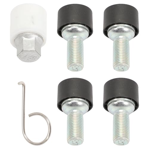 GNXfixt Radsicherung Felgenschloss Radschrauben für A-n CC S-n Yiou S-o Beetle Weilan Magotan 000071597D Radsicherungsschrauben M14x1.5x27 von GNXFixt