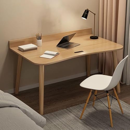 GNYVZXPLQ Computer-Tisch, Home-Office-Schreibtisch mit Schubladen Holz Studie Schreibtisch Multicolor mehrere Größen(Natural with Baffle,39.5" L x 19.5" W x 29" H) von GNYVZXPLQ