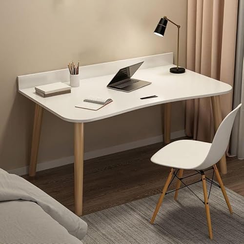 GNYVZXPLQ Computer-Tisch, Home-Office-Schreibtisch mit Schubladen Holz Studie Schreibtisch Multicolor mehrere Größen(White with Baffle,47.5" L x 23.5" W x 29" H) von GNYVZXPLQ