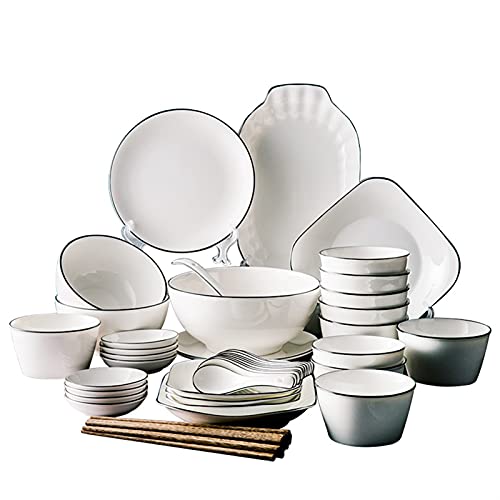 GNYVZXPLQ Keramikfrüchte, Nordisches schlichtes Keramik-Geschirrset, mikrowellen- und spülmaschinenfest von GNYVZXPLQ