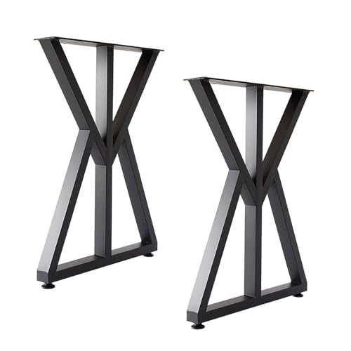 GNYVZXPLQ Metall Tisch Beinrahmen, Schwarze Möbelbeine aus Eisen, 2er-Pack mit Befestigungsschrauben GNYVZXPLQ Metall Tisch Beinrahmen, Schwarze Möbelbeine aus Eisen, 2er-Pack mit Befestigungsschrauben von GNYVZXPLQ
