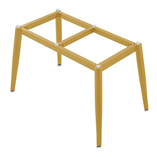 GNYVZXPLQ Metall Tisch Beinrahmen, Tischbeingestell Stahl mit Saugnapf Multicolor Mehrere Größen(Gold,105x60x45cm) von GNYVZXPLQ