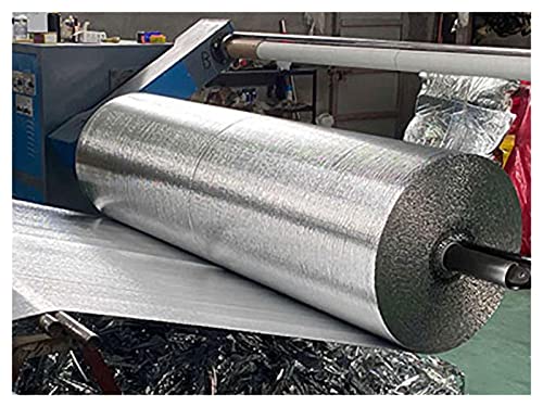 Isolierter Heizkörper, Reflektierende doppelseitige Schaum-Aluminiumkern-Luftpolsterfolienrolle in mehreren Größen(1x20m(3.2x65.6ft)) von GNYVZXPLQ